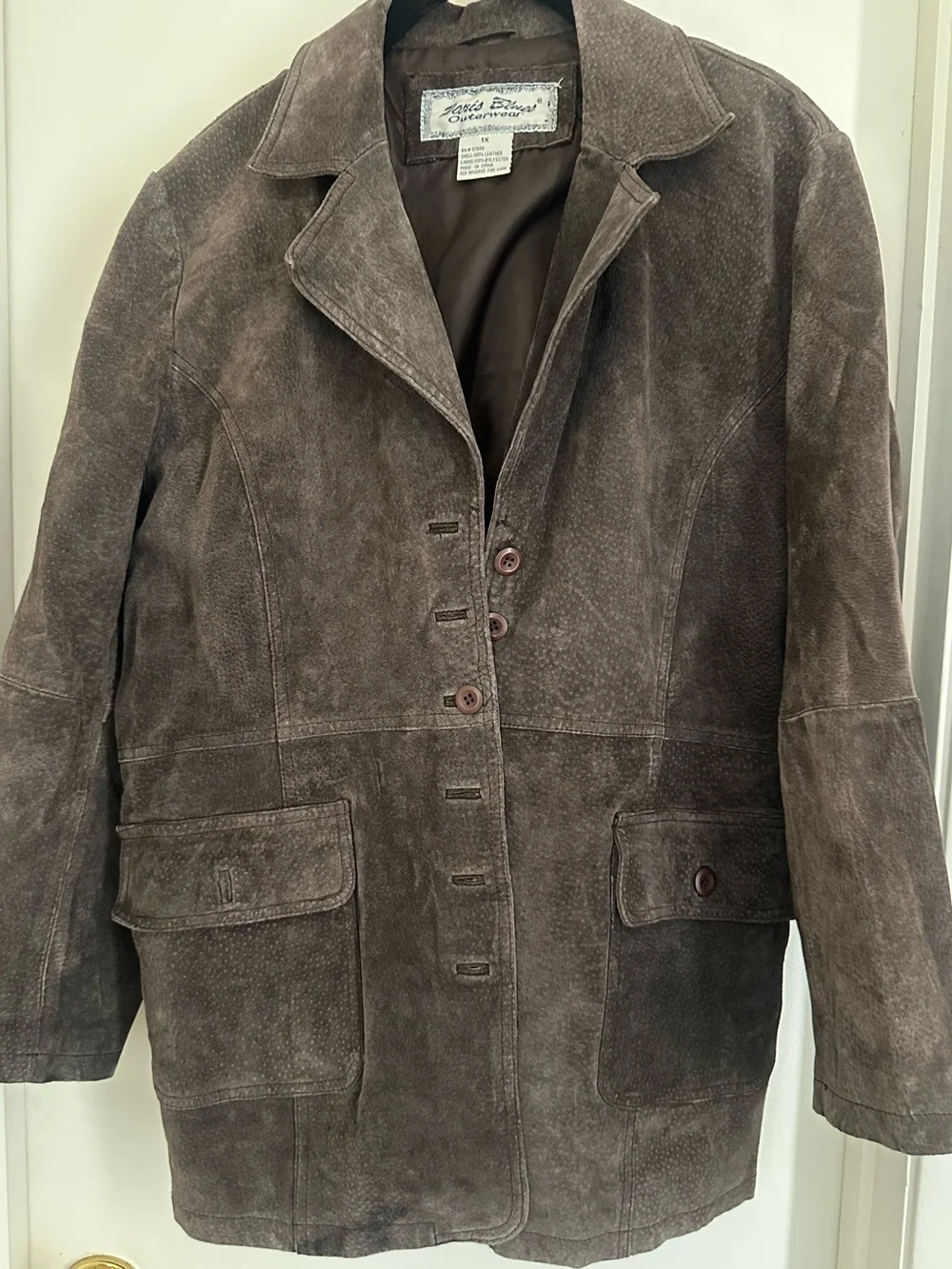 Paris Blues Brown Leather Jacket